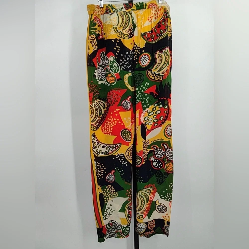 FARM Rio Multicolor Patterned Pants - Picture 3 of 3